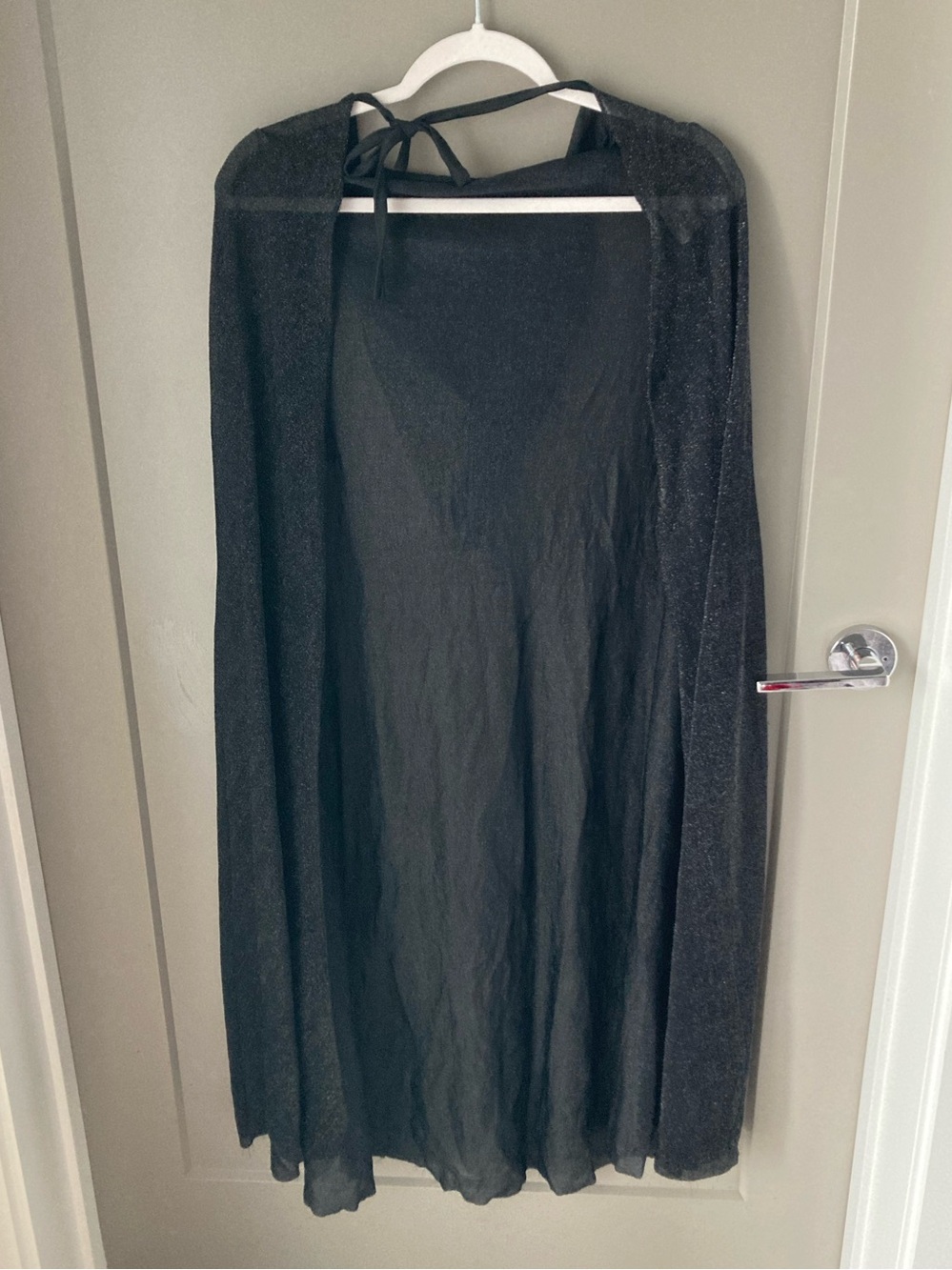 Black Sheer Cape